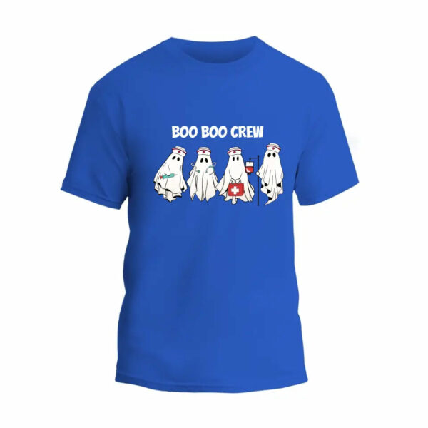 Boo Boo Crew Halloween Nurse T-Shirt_5144