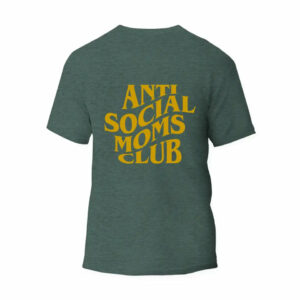 Anti-Social Moms Club Only Back T-Shirt_6110