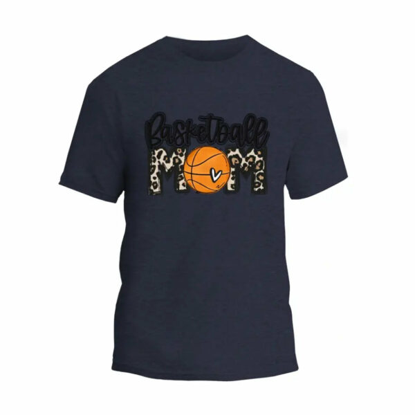 Basketball Mom Leopard T-Shirt_4115