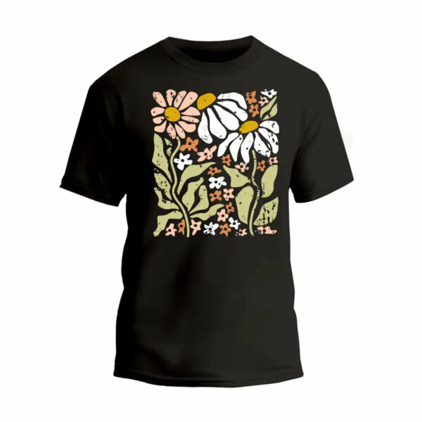 Boho Wildflowers T-Shirt_2574