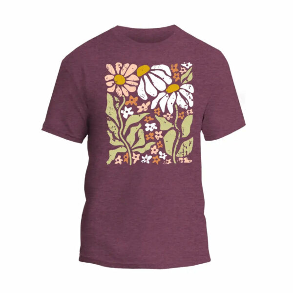 Boho Wildflowers T-Shirt_2574