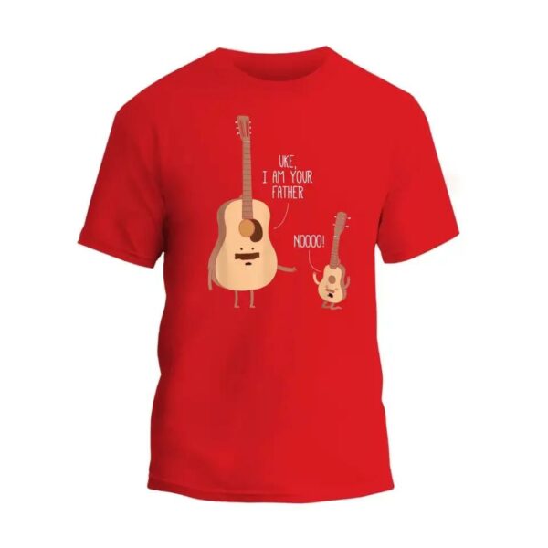 Funny Guitar Player Ukulele Parody T-Shirt_3321