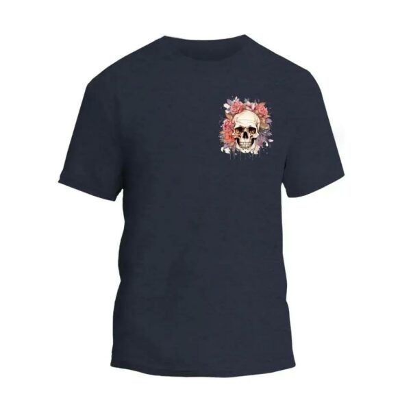 Floral Skull T-Shirt_1120