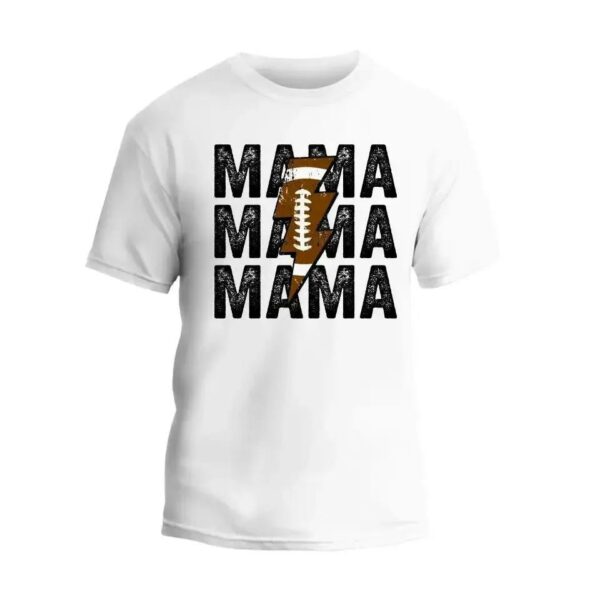 Football Lightning Mama T-Shirt_1018