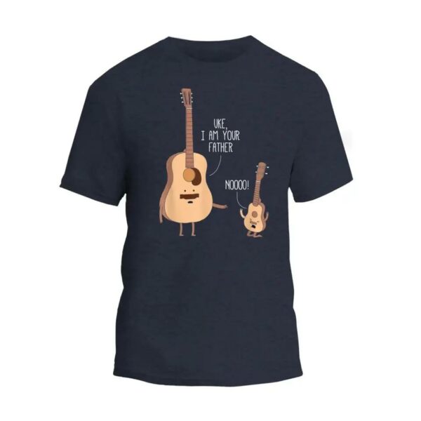 Funny Guitar Player Ukulele Parody T-Shirt_3321