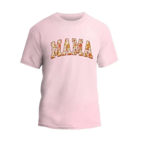 Floral Retro Mama T-Shirt_6491