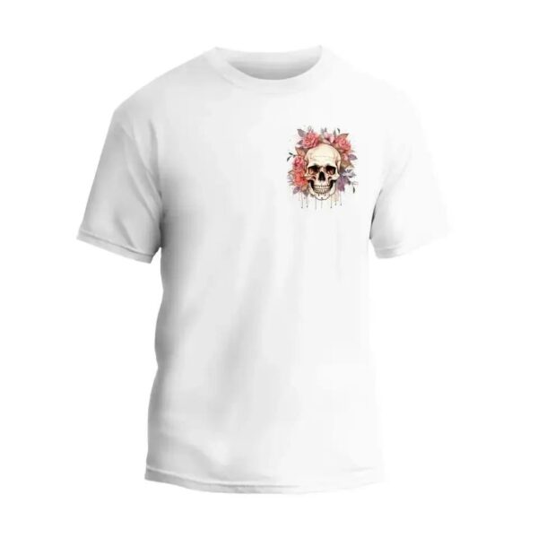 Floral Skull T-Shirt_1120