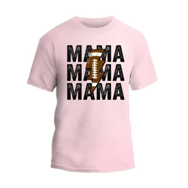 Football Lightning Mama T-Shirt_1018